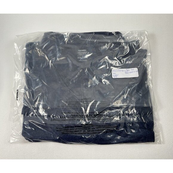 Old Navy Mens Golf Shirt Short Sleeve Navy Heathered Soft Washed NWOT - Picture 11 of 11